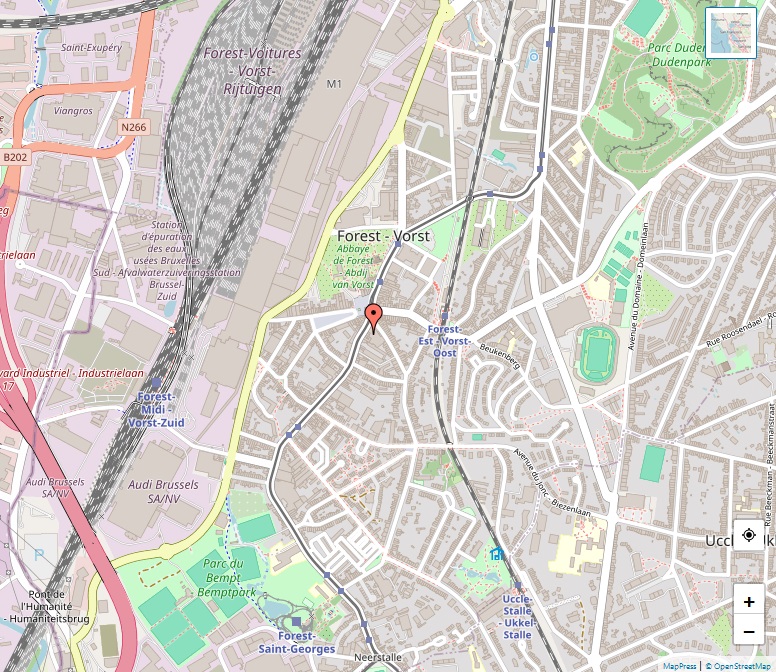 Carte de Forest